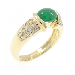 Nhẫn Emerald K18YG 0.90CT - Hàng hiệu Chính hãng