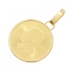 K18YG(枠) Coin - Hàng hiệu Authentic