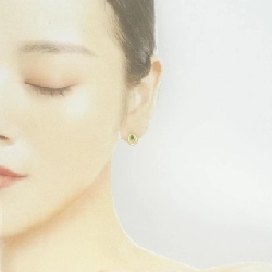 K18YG Emerald Earrings - Hàng hiệu Authentic 872025