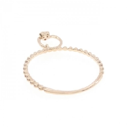 Nhẫn kim cương K10PG hình trái tim 0.01CT 666107