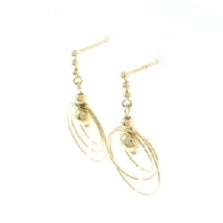 K18YG Bông tai - Hàng hiệu Authentic 863846