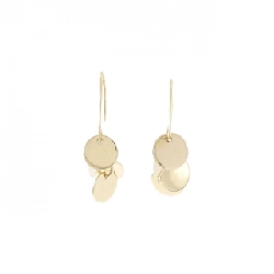 Ete K10YG Bông tai - Hàng hiệu Chính hãng