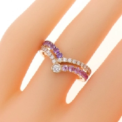 K18PG Nhẫn Đá Màu - Hàng hiệu Chính hãng 855712