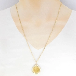 K18YG(枠)/K18YG Dây chuyền đồng xu - Hàng hiệu Authentic 861583