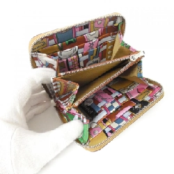 Ví HERMES COLLIER DE CHIEN Silk In Compact 067389CK - Hàng hiệu Chính hãng 806459