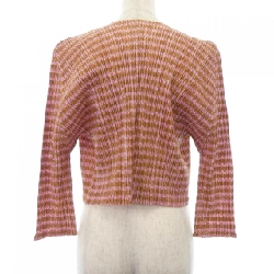 Pleats Please 2009 Họa tiết kẻ ô PP91-JO626 7564045 Áo cardigan 633438