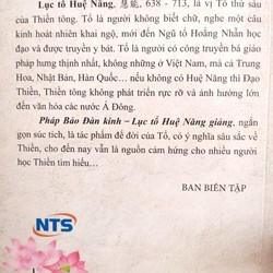 PHÁP BẢO ĐÀN KINH - LỤC TỔ HUỆ NĂNG giảng 164923