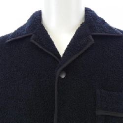 Áo bowling cotton terry logo tam giác PRADA SC559 S212 1ZR3 S/S - Hàng hiệu Chính hãng 890747