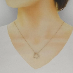 K18PG Dây chuyền trái tim kim cương 0.16CT - Hàng hiệu chính hãng 857957