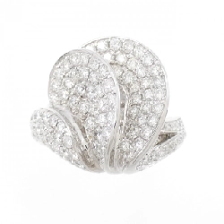 Nhẫn kim cương K18WG 1.35CT 672894