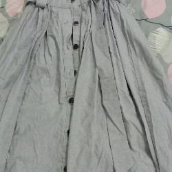 Váy  kiểu sơ mi - màu ghi 8790