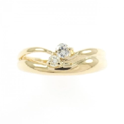 Nhẫn kim cương K18YG 0.10CT - Hàng hiệu chính hãng 850343