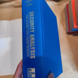 Security Analysis: Principles and Techniques - Benjamin Graham, David Dodd 1013020