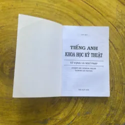 TIẾNG ANH KHOA HỌC KỸ THUẬT TỪ VỰNG VÀ NGỮ PHÁP - VĂN HÀO 958653