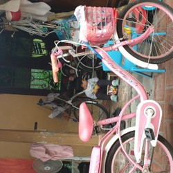 Xe đạp cho bé từ 8-10 tuổi, model 2017, màu hồng, sản xuất tại việt nam 69270