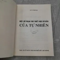 MỘT SỐ PHẠM TRÙ TRIẾT HỌC CƠ BẢN CỦA TỰ NHIÊN - LÊ CẢNH ĐẠI 1009555