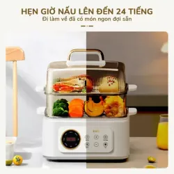 Nồi lẩu hấp đa năng UNIE UE668 10L, lòng nồi Ceramic cao cấp mới, 8 chức năng nấu 588861