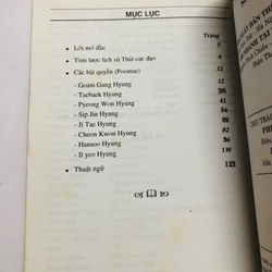 CÁC BÀI QUYỀN TAEKWONDO HUYỀN ĐAI - 127 trang, nxb: 2000 359599