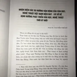 Nhận diện các xu hướng vận động và phát triển của văn học nghệ thuật Việt Nam hiện nay  732796