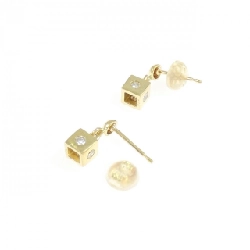 K18YG Bông tai kim cương 0.32CT - Hàng hiệu Chính hãng 866918