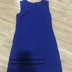 Đầm suông nữ màu xanh dương đậm 719138