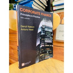 CORPORATE FINANCE: PRINCIPLES & PRACTICE, 5TH EDITION 121088