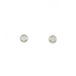 K14WG Bông tai kim cương 0.10CT - Hàng hiệu Chính hãng