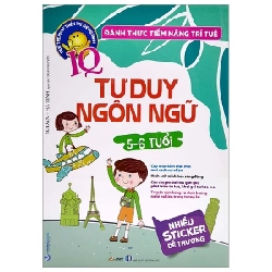Đánh Thức Tiềm Năng Trí Tuệ - Tư Duy Ngôn Ngữ (5-6 Tuổi) - Sư Đan, Hà Tinh (Mới 100%) Kiến thức, kỹ năng sống cho trẻ, Văn Lang Books - SÁCH ĐẠI HỌC