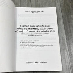 Phương pháp nghiên cứu hồ sơ vụ án dân sự và áp dụng bộ luật tố tụng dân sự 2015. 8b2 545039
