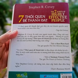 7 thói quen để thành đạt - The 7 Habits - Stephen R. Covey (NXB Trẻ - Sách mới 80%) 195766