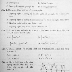 Trắc Nghiệm Khách Quan Bài Tập Và Lí Thuyết Vật Lí 12 Xưa 7869