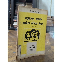 Ngày nào còn đà bà - Duy Lam