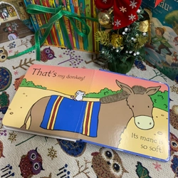 Sách ngoại văn That's Not My Donkey, Board Book, Used, móp gáy, lỗi một trang 359710