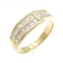 Nhẫn kim cương K18YG 0.78CT - Hàng hiệu Authentic