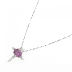 Dây chuyền Sapphire 750WG/K18WG 1.730CT - Hàng hiệu Chính hãng 856380