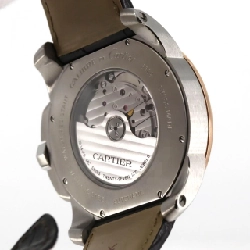Cartier Calibre de Cartier LM PG Combi W7100051 SSxPG tự động - Hàng hiệu chính hãng 882335