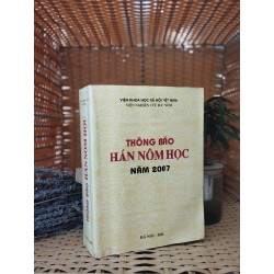 Thông báo Hán Nôm học (năm 2007) - Viện Khoa học Xã hội Việt Nam