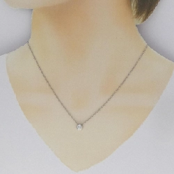 Dây chuyền kim cương Solitaire PT900/PT850 0.28CT - Hàng hiệu Chính hãng 860158