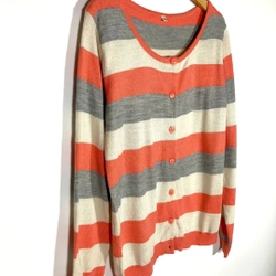 Áo Cadigan Mongtogi  Nhật Kẻ Sọc Trẻ Trung.Size M/L
 462628