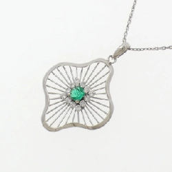 PM900/PT850 Dây chuyền Ngọc lục bảo 0.235CT - Hàng hiệu Chính hãng 857468