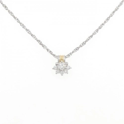 Dây chuyền kim cương Clé de Saint-Val 0.15CT - Hàng hiệu Chính hãng