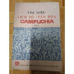 (TẶNG BOOKMARK) Tìm hiểu lịch sử văn hóa Campuchia -1985 - 197 trang Lịch sử thế giới RBK2702