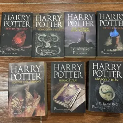 Harry Potter bộ bìa đen full bộ 7 tập