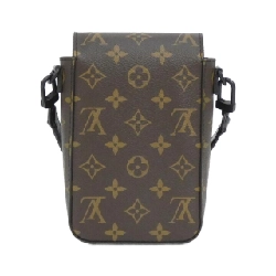 Túi đeo vai Louis Vuitton Monogram Macassar S-Lock Vertical Wearable Wallet M81522 - Hàng hiệu Chính hãng 802374