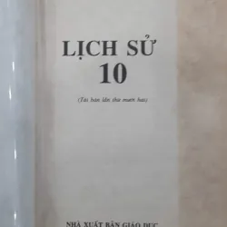 Lịch sử 10, in năm 2002 713592