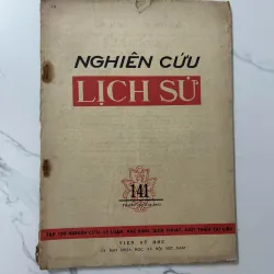 Nghiên cứu Lịch sử (Số 203, Tháng 3-4/1982) – Viện Sử học