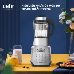 Máy làm sữa hạt UNIE V9S dung tích 1,75L, cối thủy tinh bền bỉ, tạm dừng tiện lợi 706326