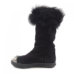 【Khuyến mãi】Giày bốt MIU MIU 664644