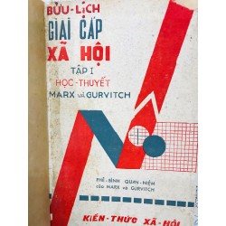 Giai cấp xã hội - Bửu Lịch ( tập 1 học thuyết Mark và Gurvitch ) - bản đóng bìa 125875