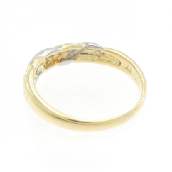 Nhẫn kim cương K18YG/PT900 0.15CT 666895